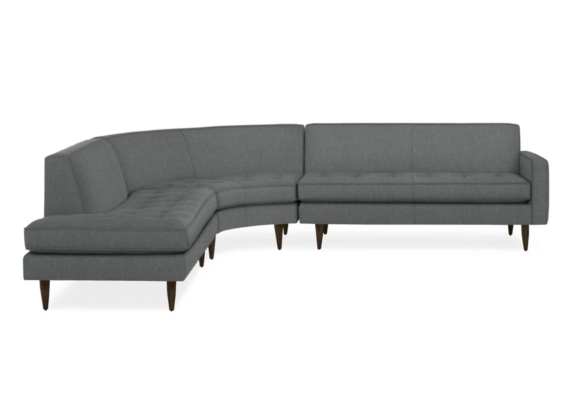 Room & Board Curved Sectional