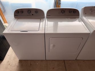 Whirlpool Commercial Washer and Dryer Set