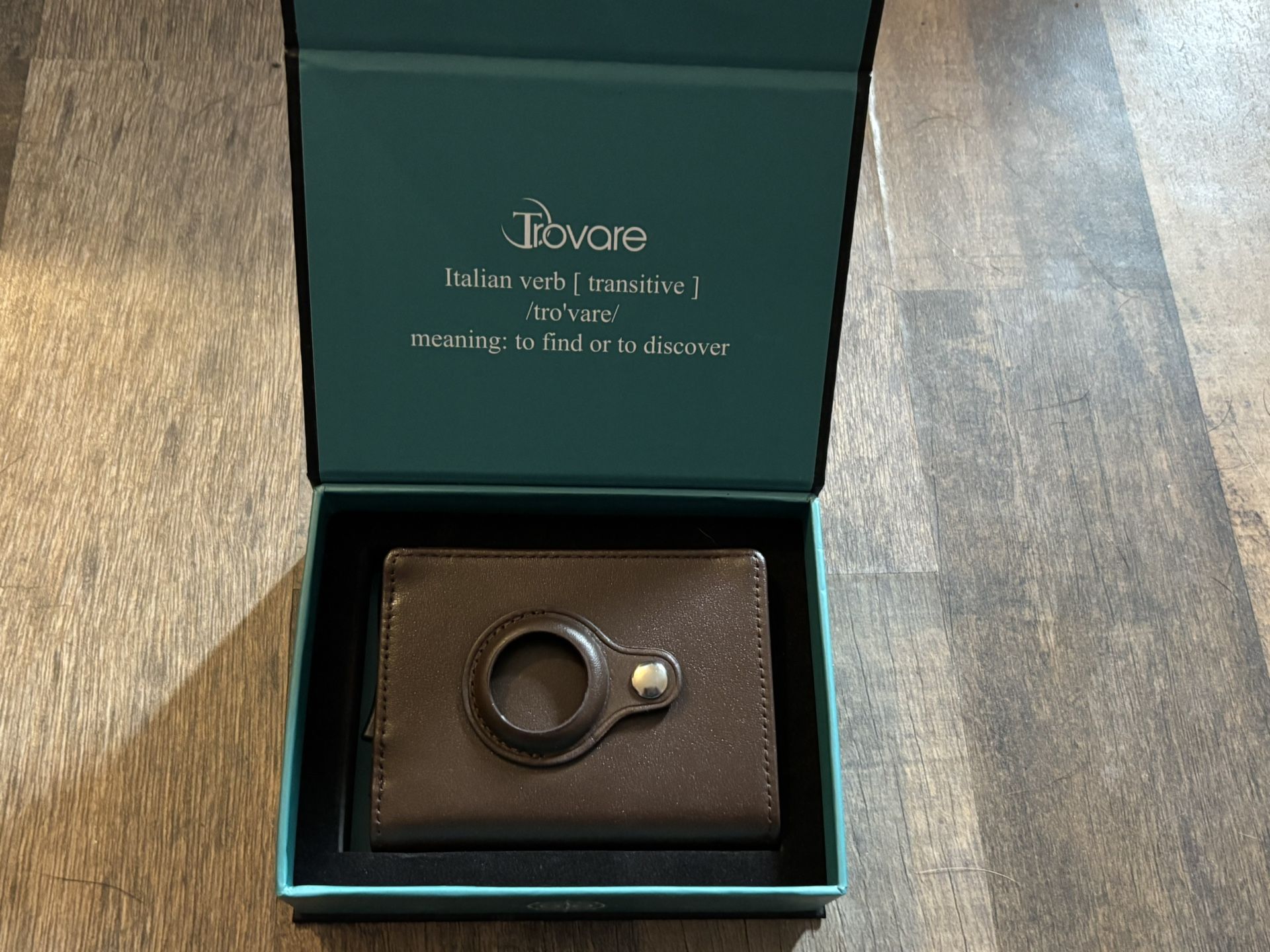 Trovare Wallet (Compatible with Apple Airtag)