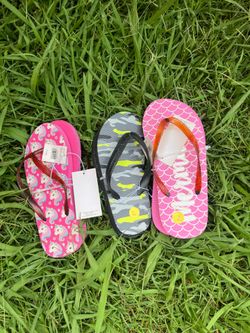 Brand new flip flops