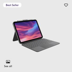 logitech ipad case and detachable key board for 10th gen