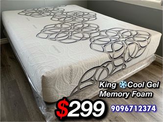 King Sky comfort bamboo cool gel memory Foamm Matres!