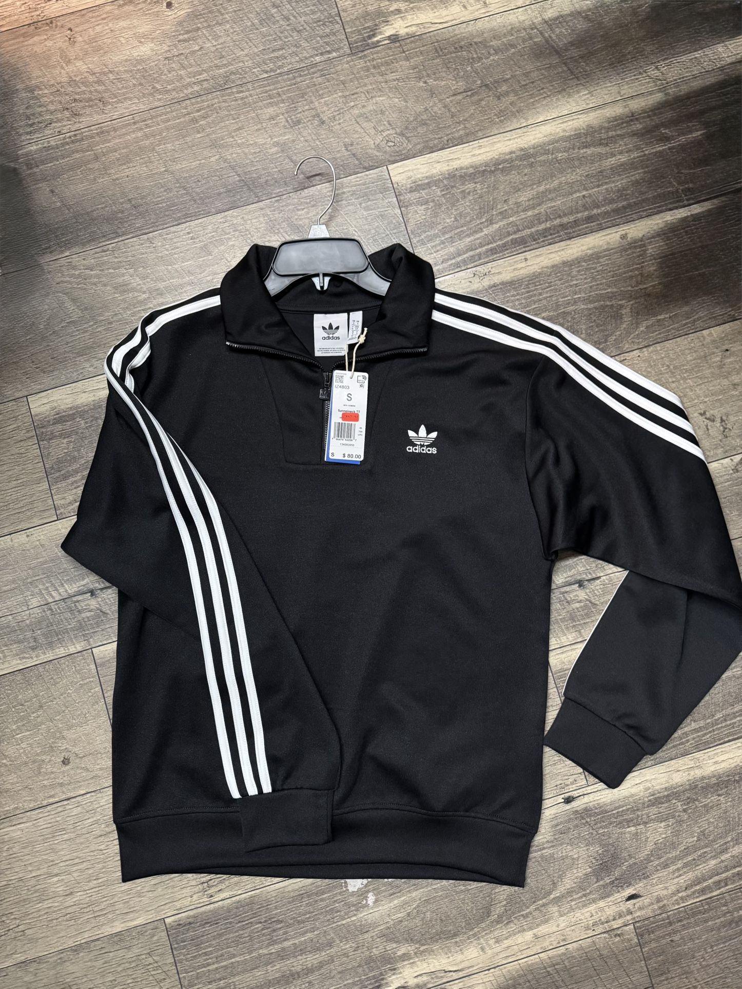 Adidas Funnel Neck Track Top 1/4 Zip Night Indigo Pullover Jacket Men's Colors available ⚫️🔵