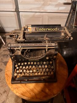 Antique typewriter