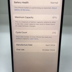 iPhone 15 Pro Unlocked 128gb Black