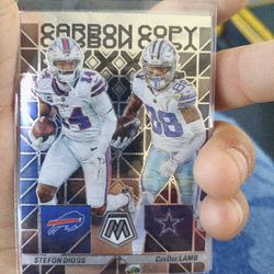 Stefon diggs/ CeeDee lamb card