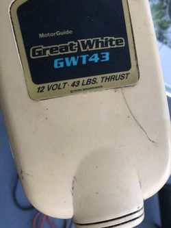 Motor Guide Great White Trolling Motor GWT 43