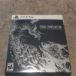 Final Fantasy 16 Deluxe Edition New In Box