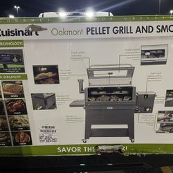 Cuisinart- Oakmont Pellet Grill And Smoke 