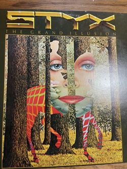 STYX ( The Grand ILLusion Original Vinyl Record Lp)