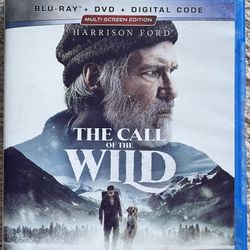 2020 Call of the Wild Blu-ray/DVD Harrison Ford
