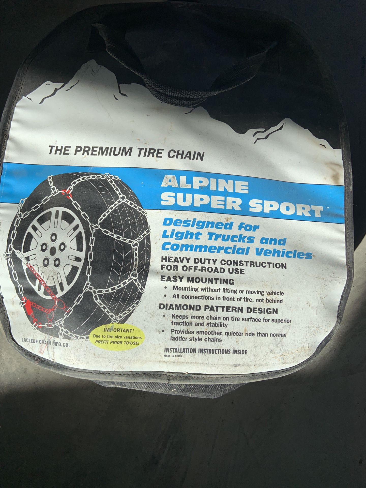 Alpine super sport chains