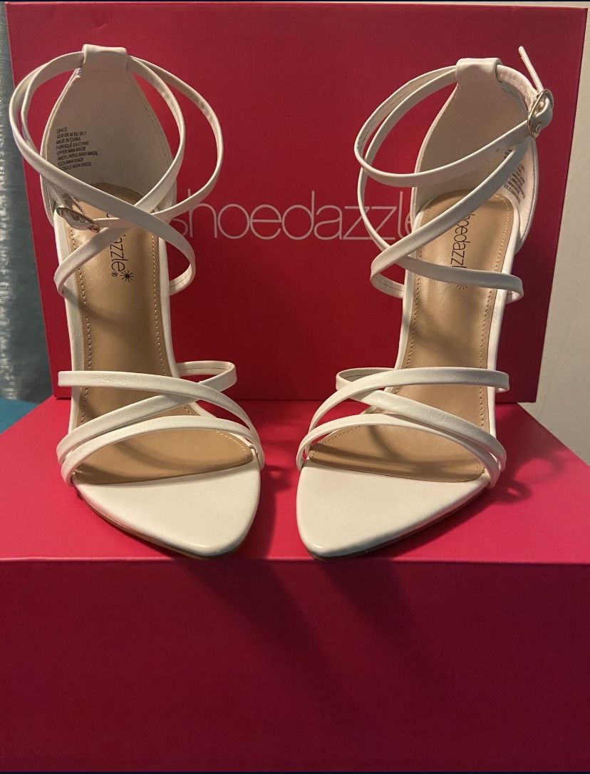 Brand New White Heels