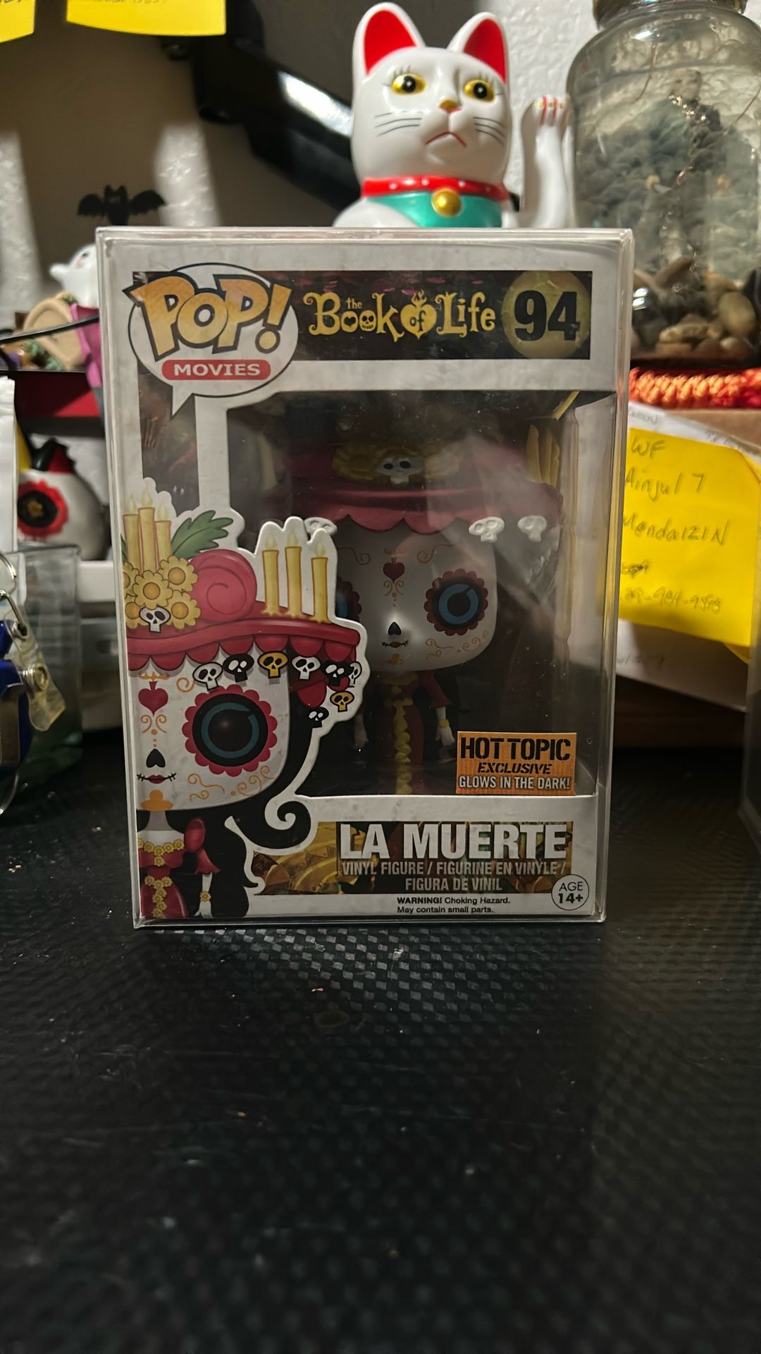La Muerte Funko Pop! Book Of Life 94 GITD Hot Topic Exclusive