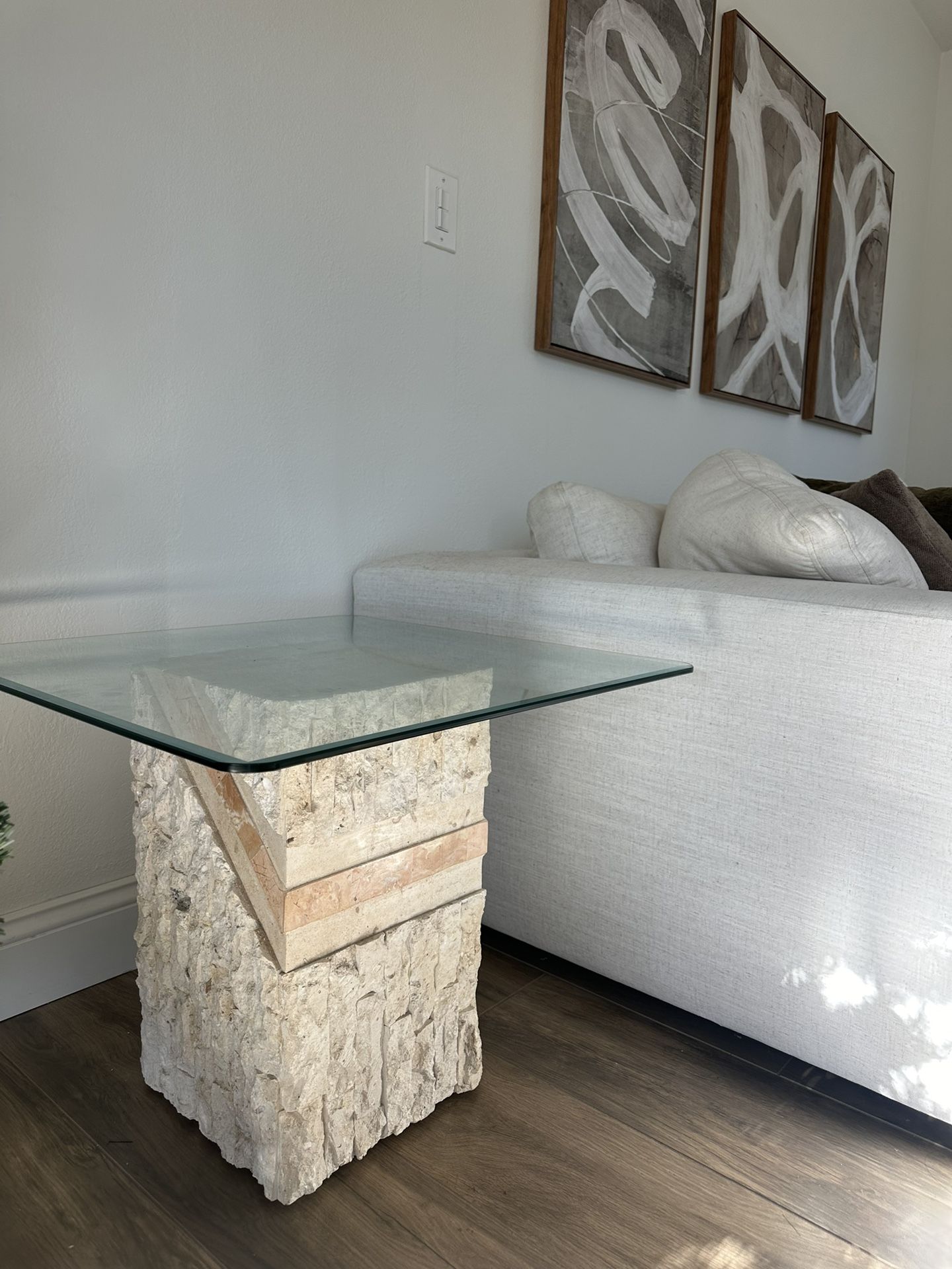 Stone Side Table