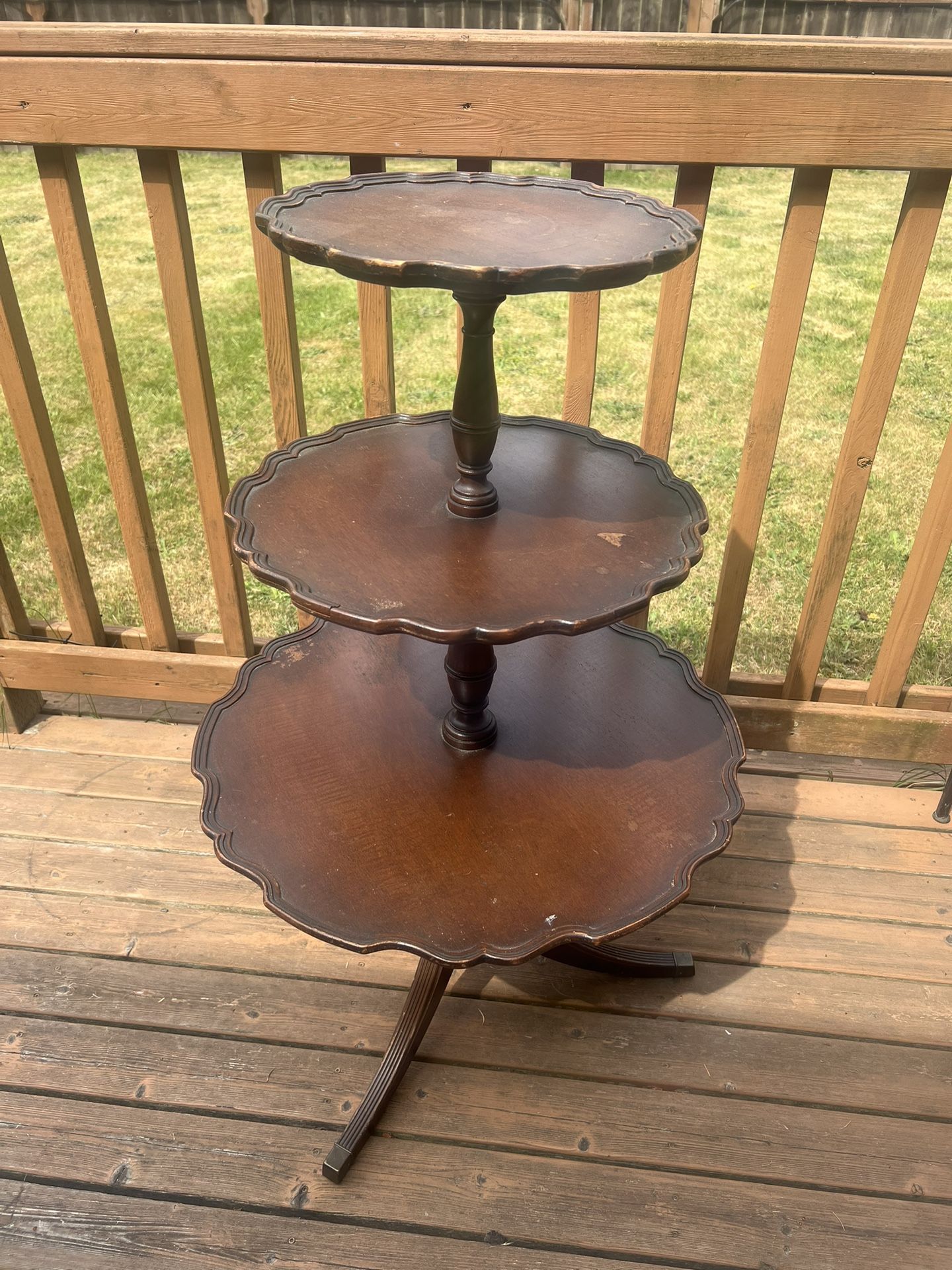 Antique 3 Tier Table