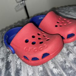 Toddler Red Crocs