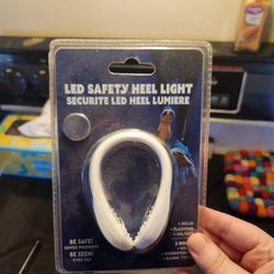 LED SAFETY HEEL LIGHT. 