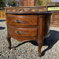 French Country  Side End Table 