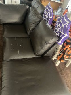 Dark mocha couch