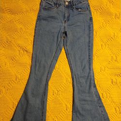 long boot cut jeans size 3