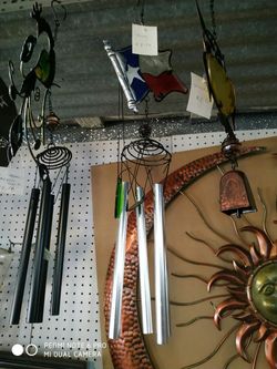 Various metal chimes $20 each all new