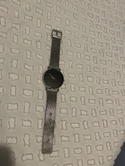 New Silver Watch