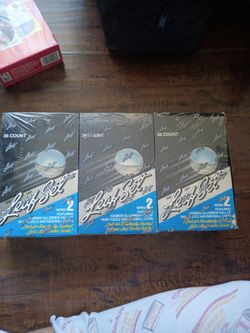 1991 Leaf Set Series 2 Baseball Cards – 2 Sealed Boxes and 1 Unsealed