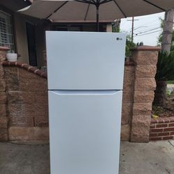 🔴3MONTHS WARRANTY 30X33X66 LG FRIDGE 20CUFT WHITE 