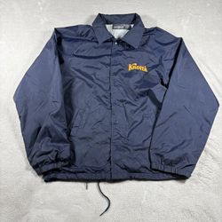 Knott's Berry Farm Men’s Small Blue Employee Windbreaker Jacket #3102