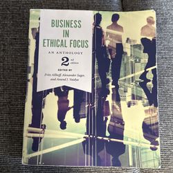 Business In Ethical Focus