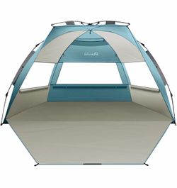 OutdoorMaster Pop Up Beach Tent