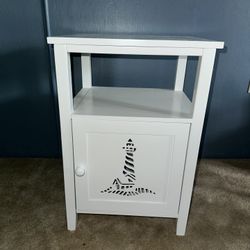 Lighthouse Themed Side Table
