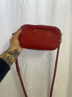 Red Michael Kors Purse