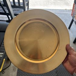 Gold Charger Plates