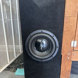 Subwoofer In Box With Amp 