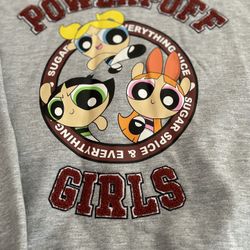 Power puff girls sweater size large