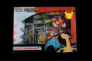 Pokemon TCG Celebrations Lance’s Charizard V Collection