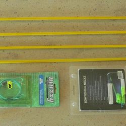Bowfishing Arrows - 4 Fiberglass Fish Arrows - Hi-vis Yellow

 

