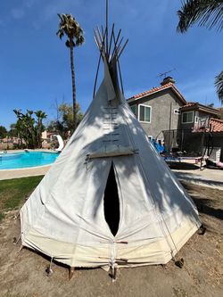 18 ft Handmade Tipi
