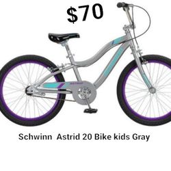 New Schwinn Astrid 20 " Bikes Gray/ Blue