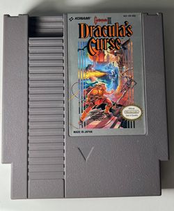 NES  Castlevania Draculas Curse  OBO 