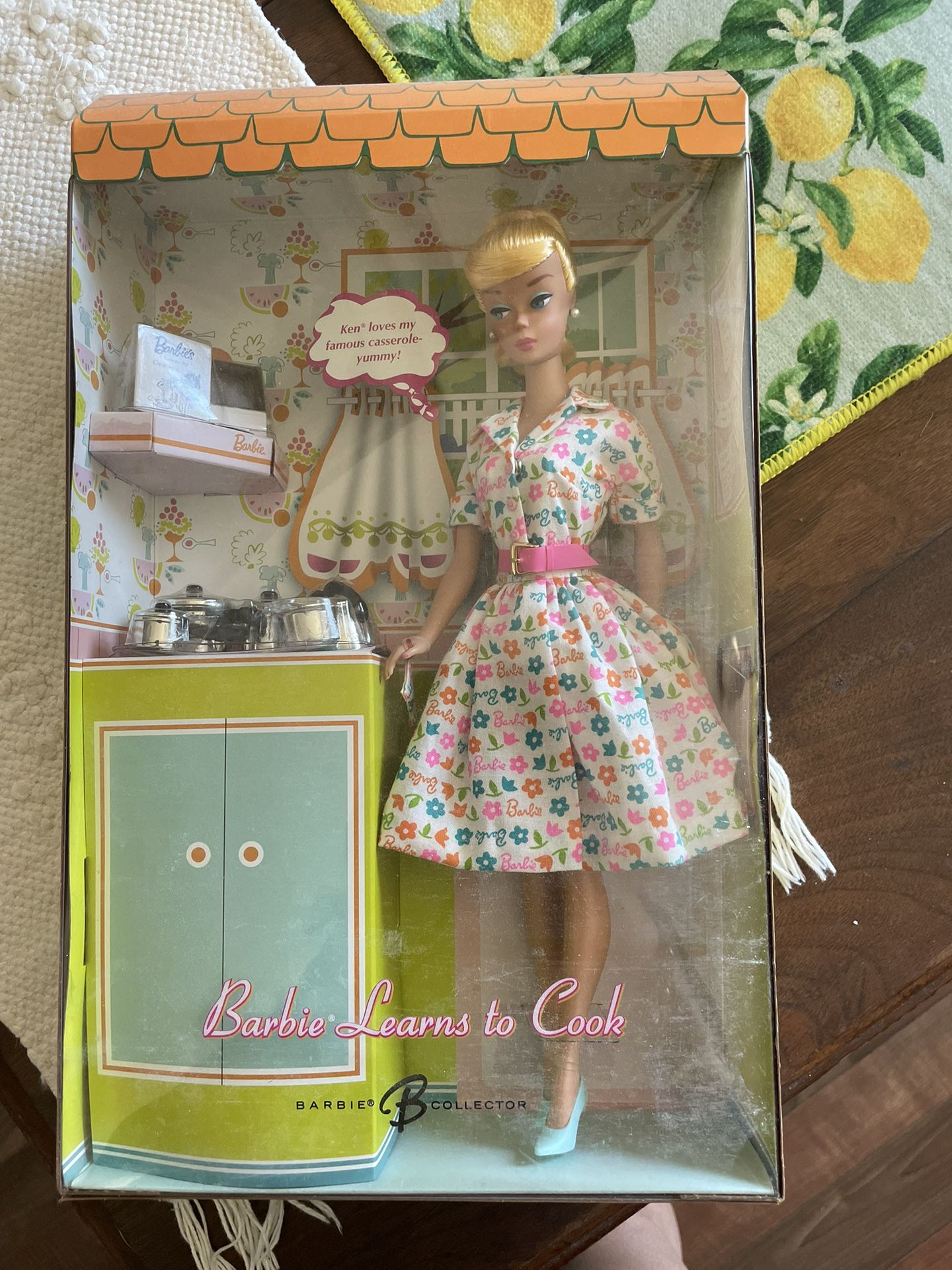 Barbie Learns To Cook