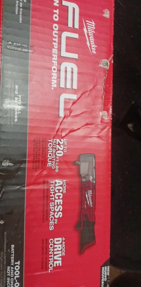 Milwaukee M12 3/8 Right Angel Impact