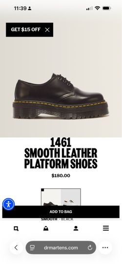 Doc martens men's dress shoes