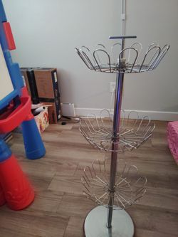 Three-tier Rotating Shoe Rack