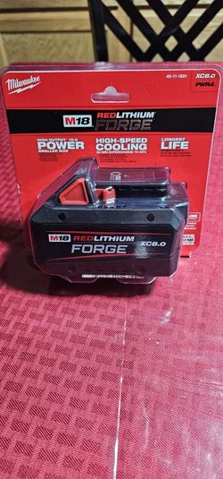 MILWAUKEE M18V REDLITHIUM FORGE XC8.0 BRAND NEW 