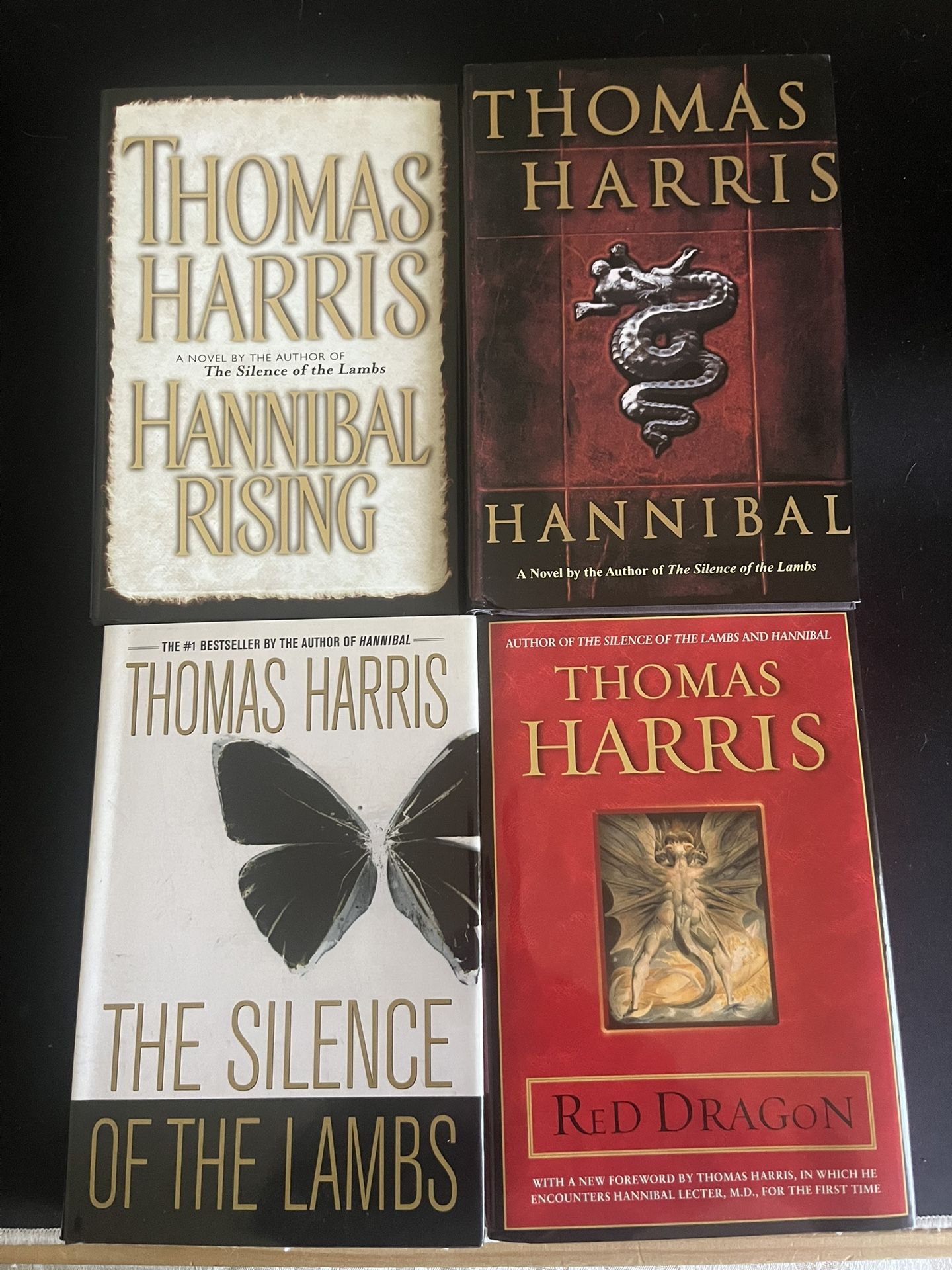 THOMAS HARRIS HANNIBAL BOOK COLLECTION