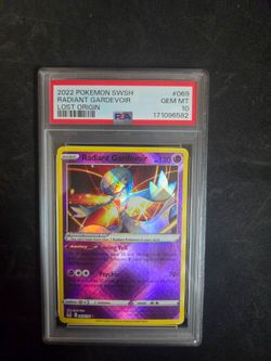 2022 POKEMON SWORD & SHIELD LOST ORIGIN #069 RADIANT GARDEVOIR PSA 10