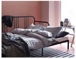 IKEA FYRESDAL Daybed frame, black, Twin
